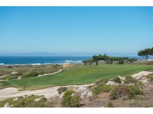 Golf course and ocean views.