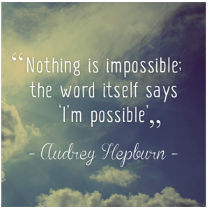 Audrey's quote