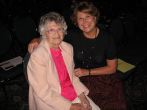 Mother and Susan at the WCR Fashion Show