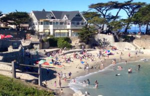 Lover's Point Beach in Pacific Grove
