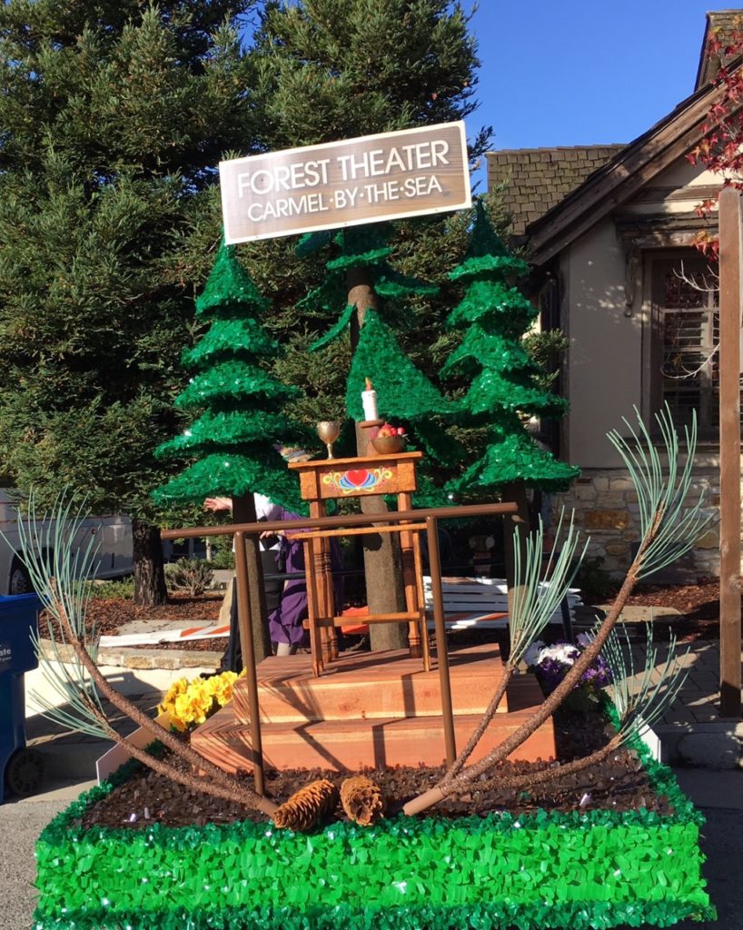 The Forest Theater float